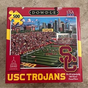 Dowdle USC Trojans Football 500 Piece Jigsaw Puzzle 2014 16" x 20" SEALED NEW!